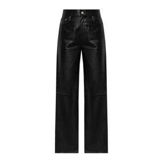 By Malene Birger Pantalones de Cuero Vinea - Trousers - Mujer - Negro - L