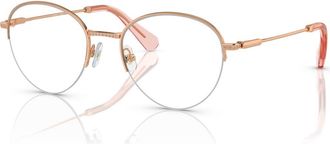 Swarovski 49mm Phantos optical glasses in Pink at Nordstrom