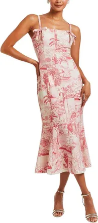 Mestiza New York Calista Fit-and-Flare Midi Dress