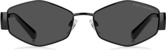 Marc Jacobs MARC Metal Frame Sunglasses - Black