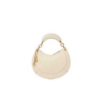 Chlo&eacute; Banana Zipped Hobo - female - Chlo&eacute; - Handbags - White - ONE SIZE - Bags