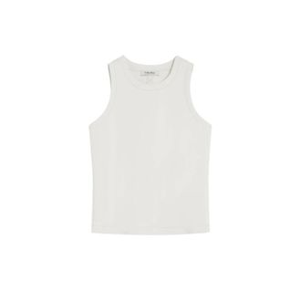 Max Mara Carolina Scuba Jersey Top - Tops - Mujer - Blanco - L