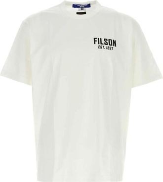 Junya Watanabe Logo T-Shirt - Heren - T-shirts - Wit - L - Tops