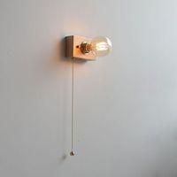 OEM Aplique De Pared Vintage Con Cremallera, Luz C&aacute;lida, Estilo Industrial Vintage, Estilo R&uacute;stico