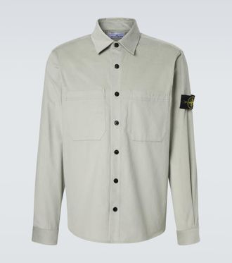 Stone Island Compass cotton shirt