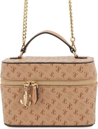 Jimmy Choo London Leather Handbag Vanity Bag (Pre-Owned)