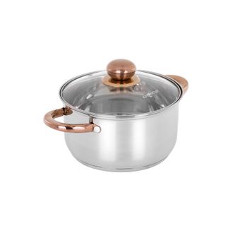KASANOVA Pentola 20 cm acciaio inox Meravigliosa con coperchio