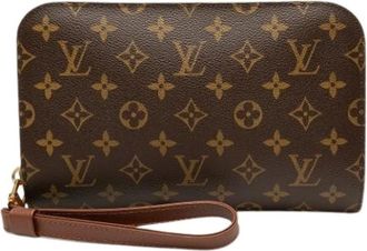 Louis Vuitton Pre-owned Clutches, female, Brown, Size: ONE SIZE Pre-owned Orsay Clutch
