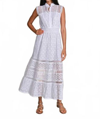 Temptation Positano Ginepro Midi Dress In White