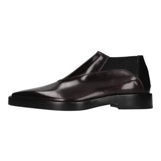 MUGLER Heren, Schoenen, Rood, Maat: 42 EU Leer