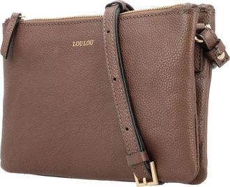 LouLou Essentiels Camille - Dames - Schoudertassen - Bruin - ONE Size - Leer - Tassen