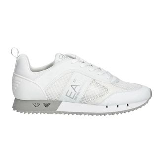 Emporio Armani Logo-detail Veterschoenen - unisex - Sneakers - Wit - 36 EU - Schoenen