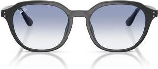 Ray-Ban 54mm Polarized Gradient Square Sunglasses in Opal Grey at Nordstrom Rack