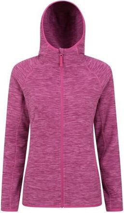 Mountain Warehouse Lleyn II Melange Full Zip Hoodie in Berry at Nordstrom, Size 16
