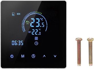 OEM Controlador De Temperatura M&aacute;ximo De 3500 W, Ajustable De 5 A 60 &deg;, Termostato Digital Lcd Con Control Remoto Para Tuya Ac90v-240v, Tipo Wifi