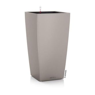 Lechuza Pot De Fleur Lechuza Cubico Color 40 - Kit Complet, Brun Sable