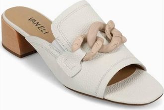 Vaneli Womens Cannia Sandals In White Milled Calf