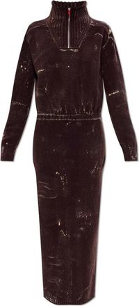Diesel Kleedjes, Dames, Bruin, M, Wol, M-Marcelle Jurk