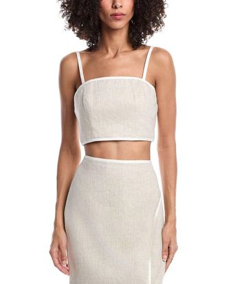 Milly Nyrie Linen Top