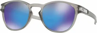 Oakley Unisex - Latch Sunglasses In Grey Ink Prizm Sapphire
