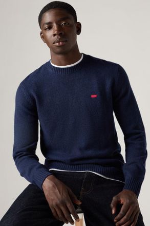 Levi's Sudadera Original Housemark - Hombre - 2XL - Azul / Naval Academy