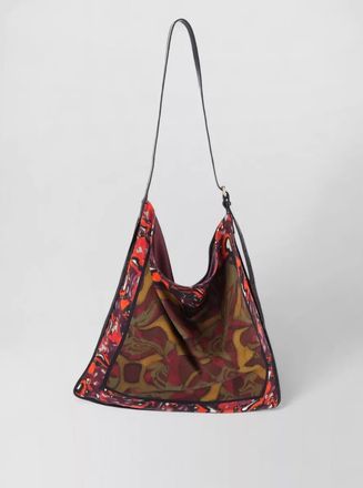 Dries Van Noten printed shoulder bag