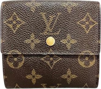 Louis Vuitton Pre-owned Wallets, female, Brown, Size: ONE SIZE Pre-owned Canvas Wallet