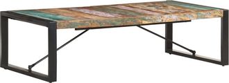 vidaXL Mesa De Centro Madera Maciza Reciclada 140x70x40 Cm Vidaxl