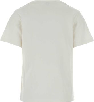 Loewe Triangle-Pocket Design T-Shirt - White