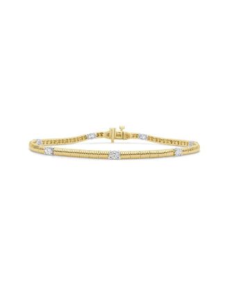 Sabrina Designs 14K 0.96 Ct. Tw. Diamond Stackable Bracelet