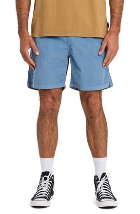 Quiksilver Taxer Corduroy Shorts in Riviera at Nordstrom, Size X-Large