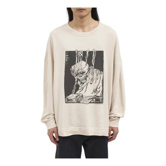 Our Legacy Sweatshirts, male, Beige, Size: L Felpa Slack in Cotone
