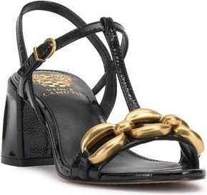 Vince Camuto Chirie Strappy Sandal in Black at Nordstrom Rack, Size 7.5