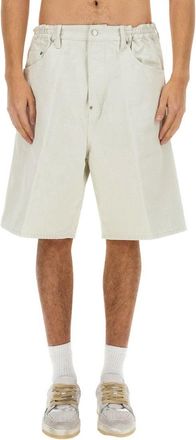 Dsquared2 Denim Bermuda Shorts With Classic Five-Pocket Design