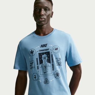 Nike Mens T-Shirt in Blue | IH1949-486