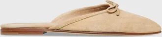 Ann Mashburn Womens Joy Mule In Camel Suede
