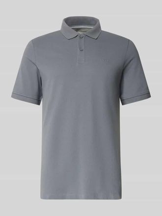 s.Oliver Red Label Regular Fit Poloshirt aus reiner Baumwolle in Mittelgrau, Gr&ouml;&szlig;e XXXL