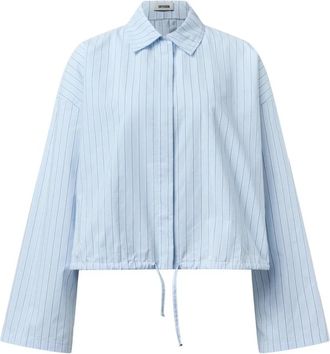 Drykorn Cloelia Blouse - Dames - Blouses - Blauw - L - Overhemden