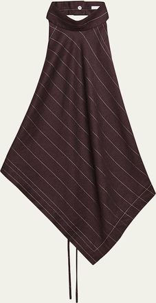 Helmut Lang Halter Scarf Top