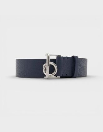 Burberry Mens Rocking Horse Belt Navy - Black - Size: 95CM