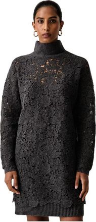 Ermanno Scervino Mini abito in maglia - - Dresses - Donna - Grigio - M