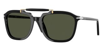 Persol Green Navigator Unisex Sunglasses PO0203S 95/31 55