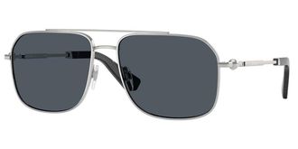 Burberry BE3159 100587 Womens Sunglasses Silver Size 59