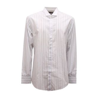 Dolce & Gabbana Casual Shirts, male, White, 2XL, Slim Fit Shirt