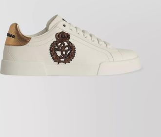 Dolce & Gabbana leather portofino low-top sneakers