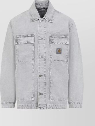 Carhartt Work in Progress arctic canvas jacket with flap pockets