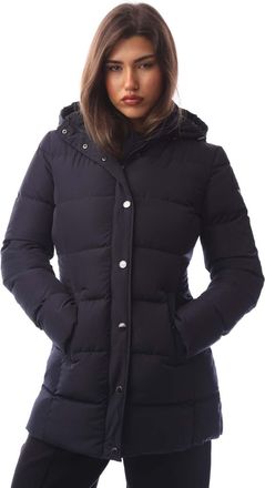 Emporio Armani Womens Down Jacket in Navy - Size 12 UK