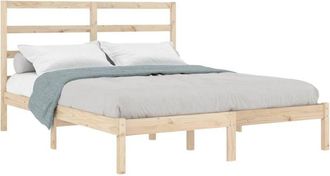 vidaXL Bed Frame without Mattress 120x200 cm Solid Wood Pine vidaXL