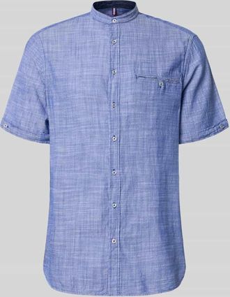 Christian Berg Regular Fit Freizeithemd mit Brusttasche in Royal, Gr&ouml;&szlig;e 3XL