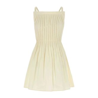 AMOTEA Short Dresses, female, Yellow, Size: S Antea Mini Dress